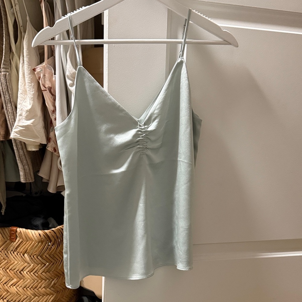 Express Light Green Camisole Top